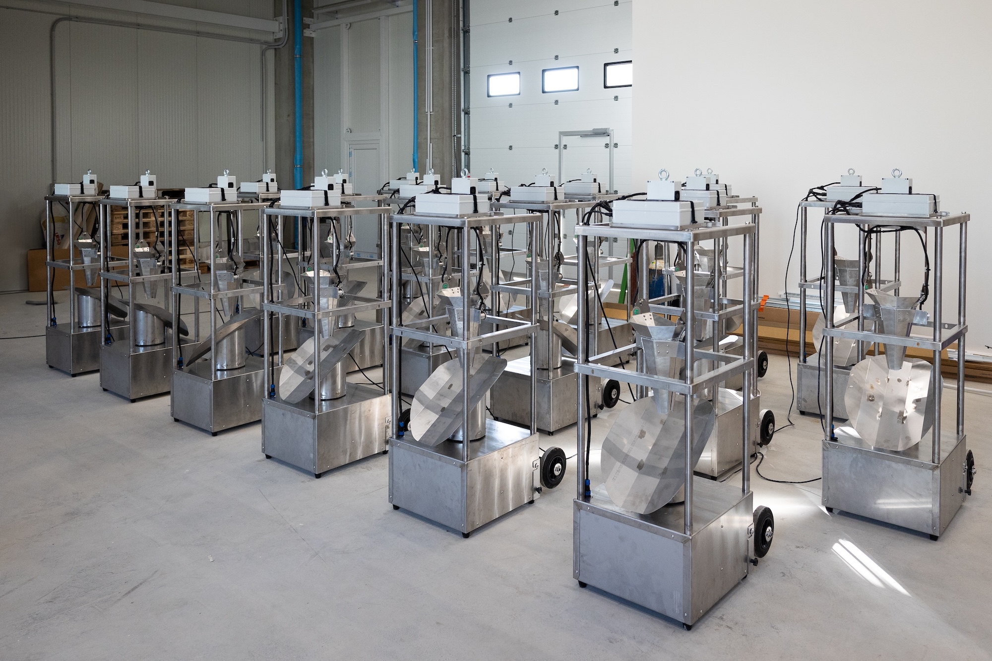 BAT1 Sorting Machines in warehouse - multiple units